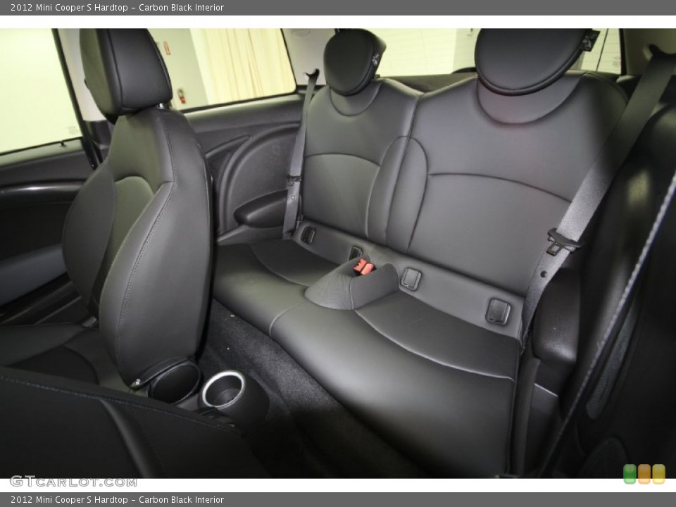 Carbon Black Interior Rear Seat for the 2012 Mini Cooper S Hardtop #61307767