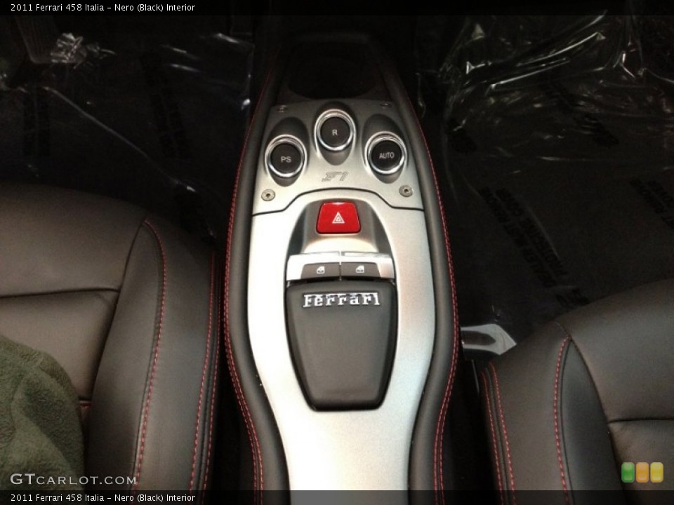 Nero (Black) Interior Transmission for the 2011 Ferrari 458 Italia #61310048