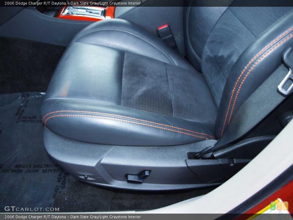 Dark Slate Gray/Light Graystone Interior Front Seat for the 2006 Dodge Charger R/T Daytona #61310840