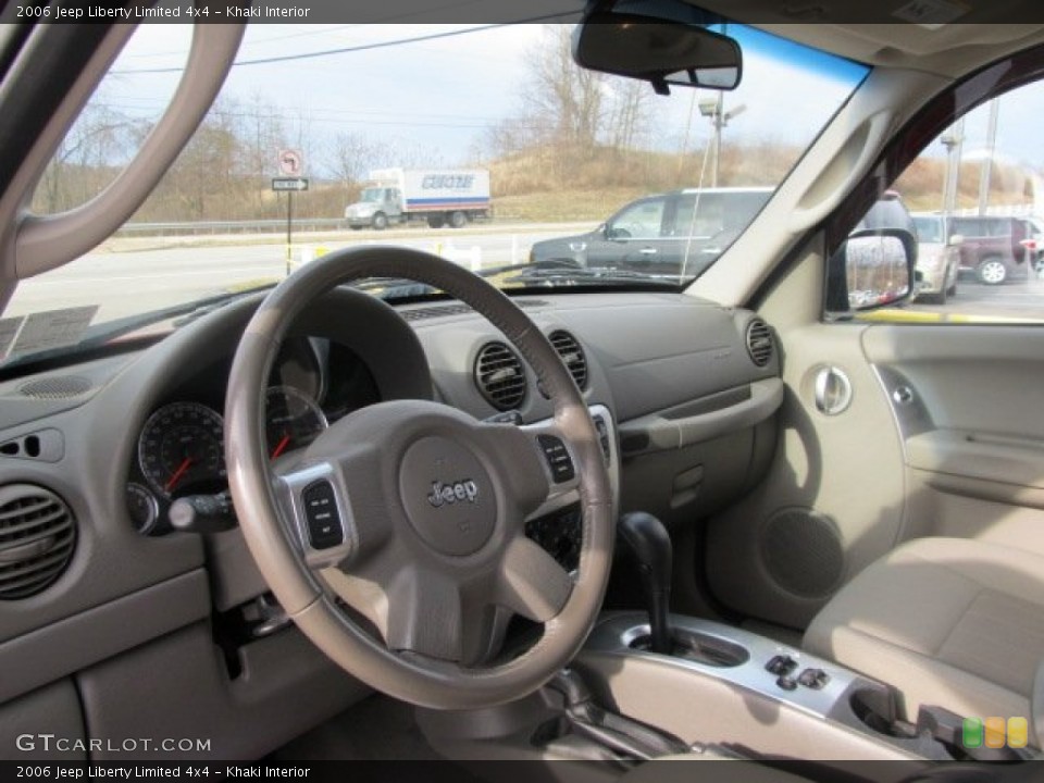 Khaki Interior Photo for the 2006 Jeep Liberty Limited 4x4 #61317260
