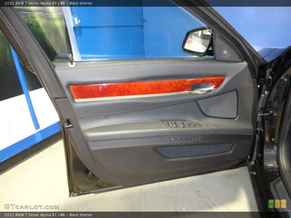 Black Interior Door Panel for the 2012 BMW 7 Series Alpina B7 LWB #61320170