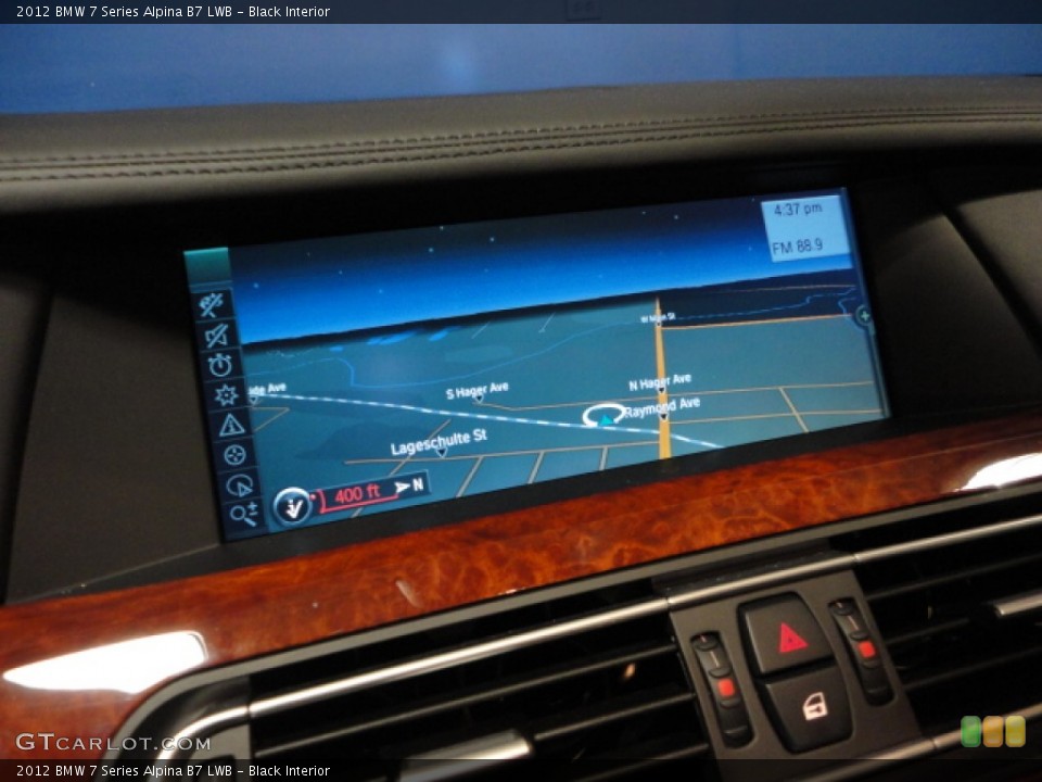 Black Interior Navigation for the 2012 BMW 7 Series Alpina B7 LWB #61320269