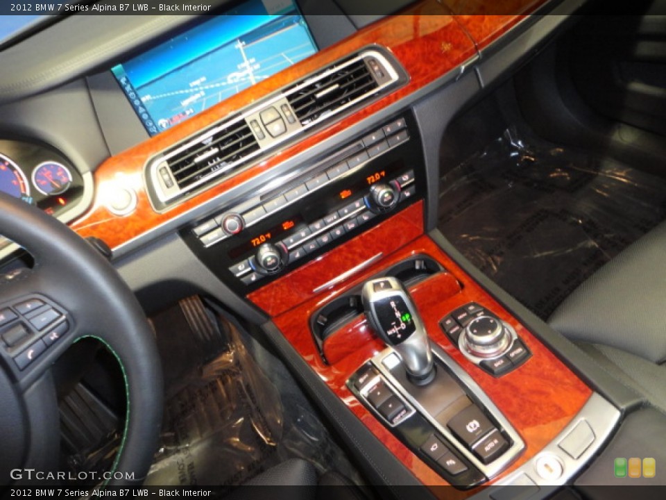 Black Interior Controls for the 2012 BMW 7 Series Alpina B7 LWB #61320276