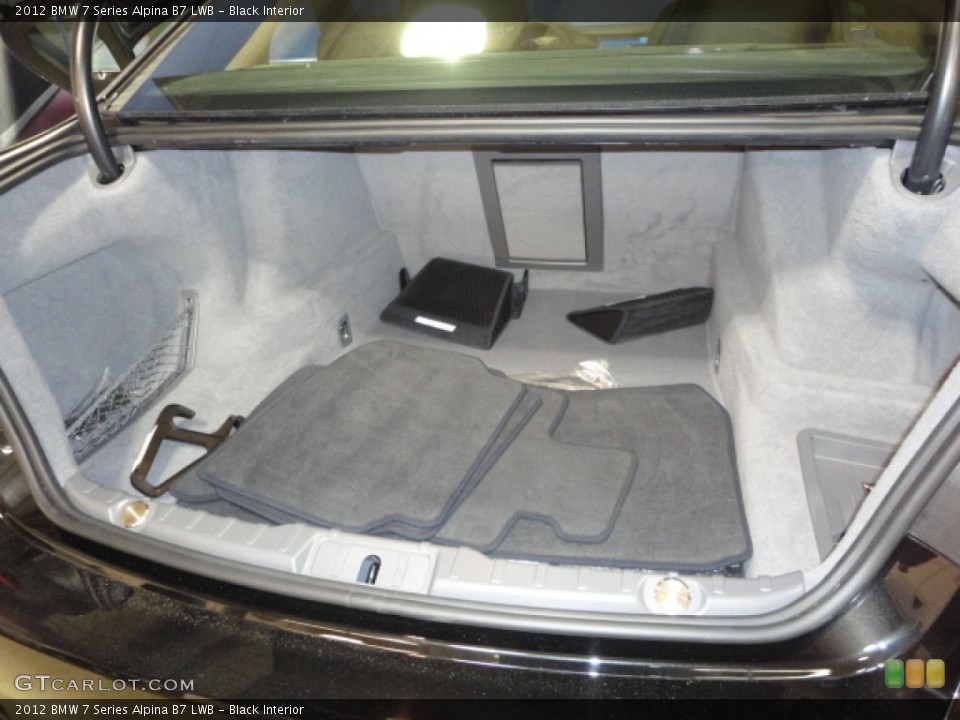 Black Interior Trunk for the 2012 BMW 7 Series Alpina B7 LWB #61320360
