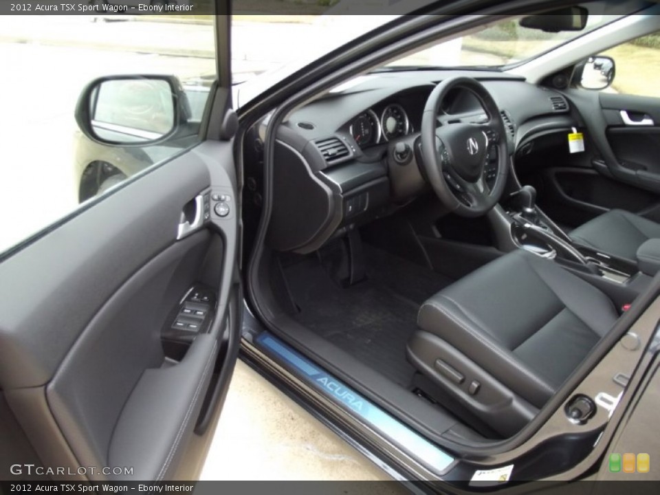 Ebony Interior Photo for the 2012 Acura TSX Sport Wagon #61320473