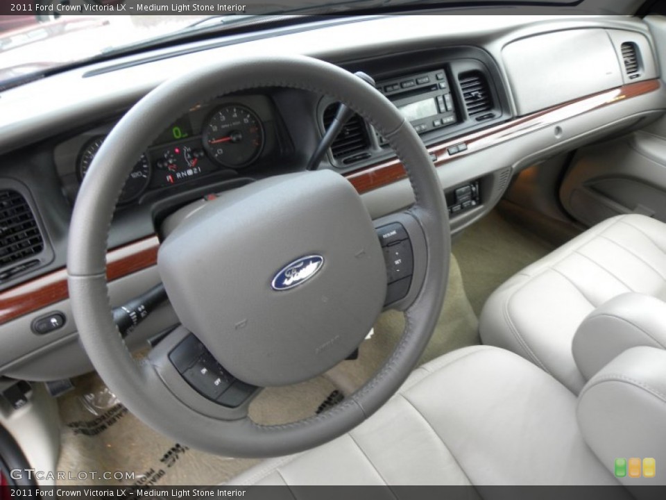 Medium Light Stone Interior Photo for the 2011 Ford Crown Victoria LX #61325288