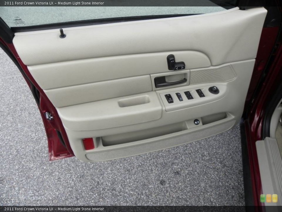 Medium Light Stone Interior Door Panel for the 2011 Ford Crown Victoria LX #61325306