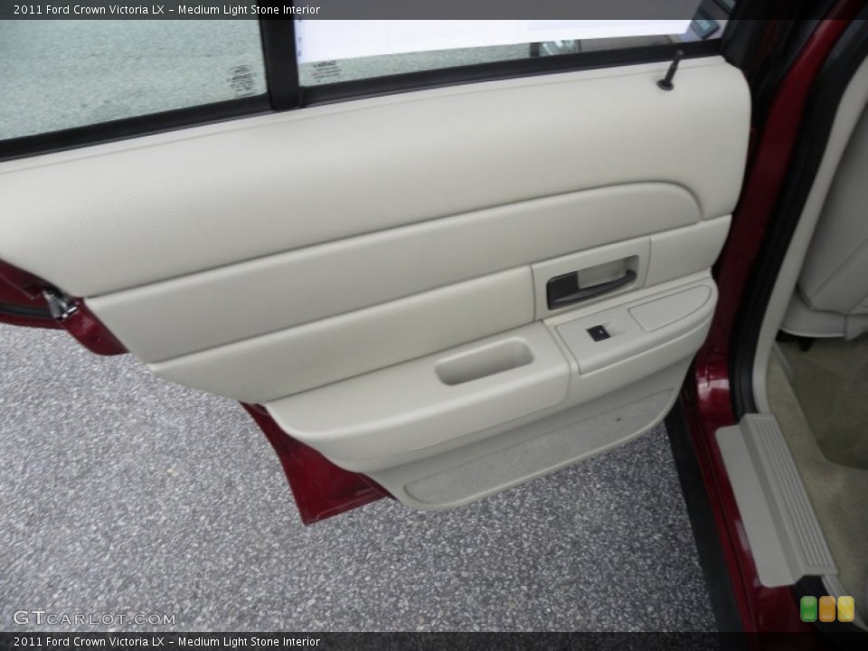 Medium Light Stone Interior Door Panel for the 2011 Ford Crown Victoria LX #61325322