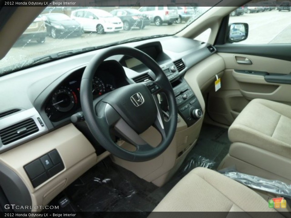 Beige Interior Photo for the 2012 Honda Odyssey LX #61332030