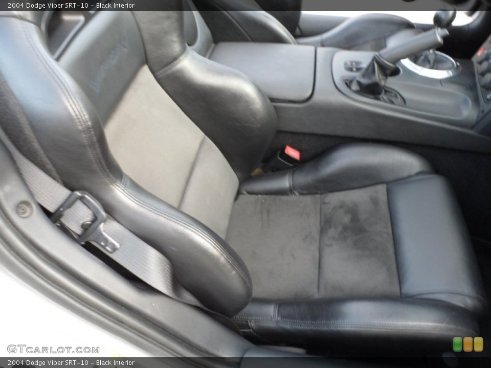 Black Interior Front Seat for the 2004 Dodge Viper SRT-10 #61333508