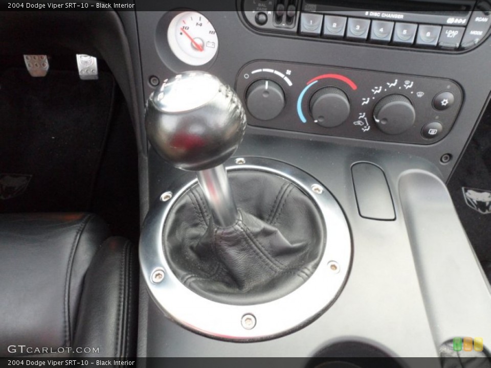 Black Interior Transmission for the 2004 Dodge Viper SRT-10 #61333625