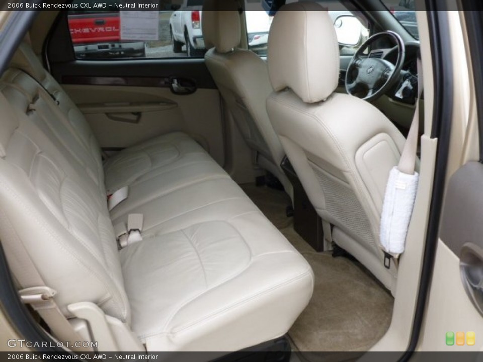 Neutral Interior Rear Seat for the 2006 Buick Rendezvous CXL AWD #61333742