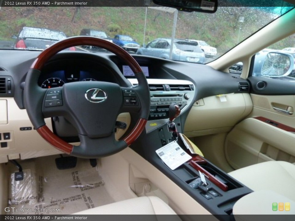 Parchment Interior Photo for the 2012 Lexus RX 350 AWD #61342592