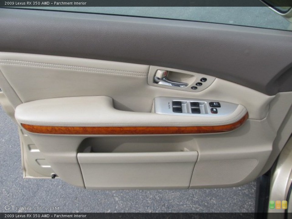 Parchment Interior Door Panel for the 2009 Lexus RX 350 AWD #61357703