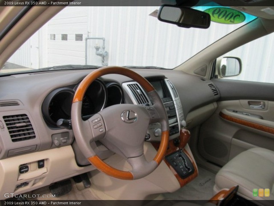 Parchment Interior Photo for the 2009 Lexus RX 350 AWD #61357710