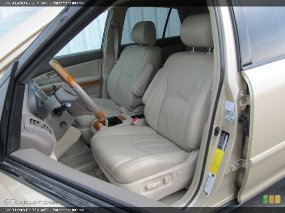 Parchment Interior Photo for the 2009 Lexus RX 350 AWD #61357721