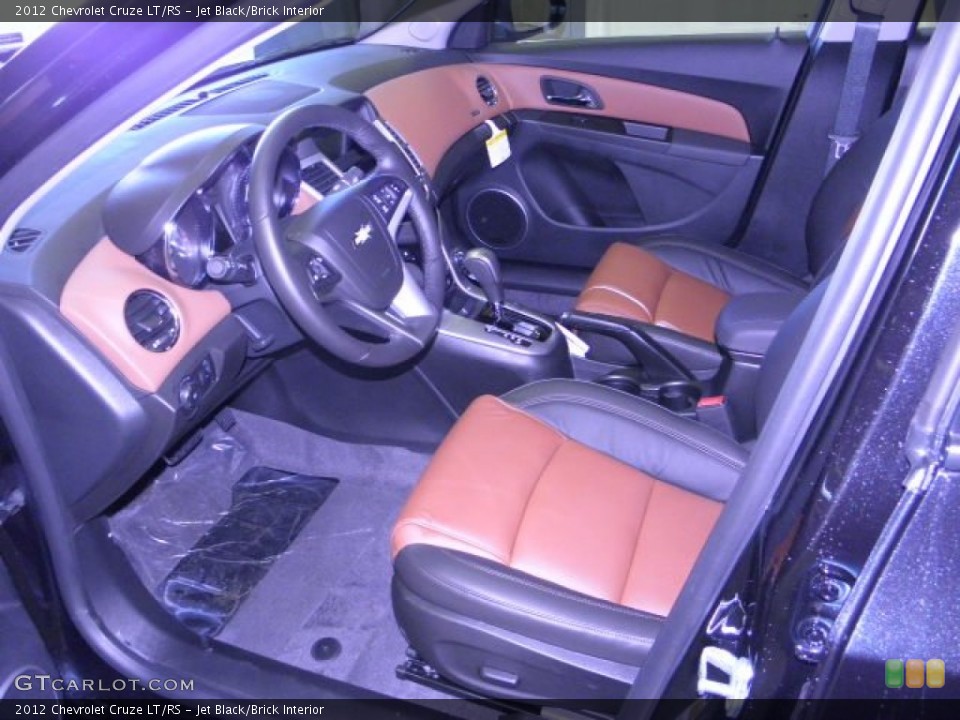 Jet Black/Brick Interior Photo for the 2012 Chevrolet Cruze LT/RS #61358513