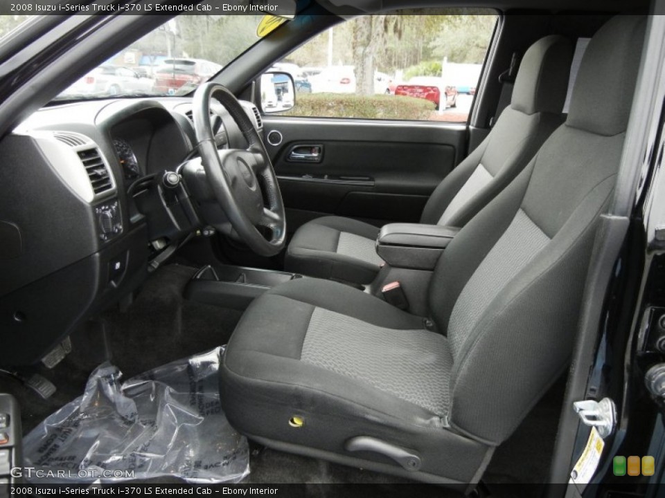 Ebony Interior Photo for the 2008 Isuzu i-Series Truck i-370 LS Extended Cab #61362345