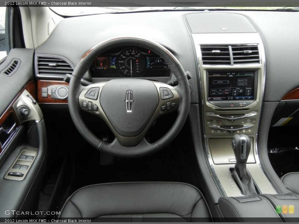 Charcoal Black Interior Dashboard for the 2012 Lincoln MKX FWD #61365636