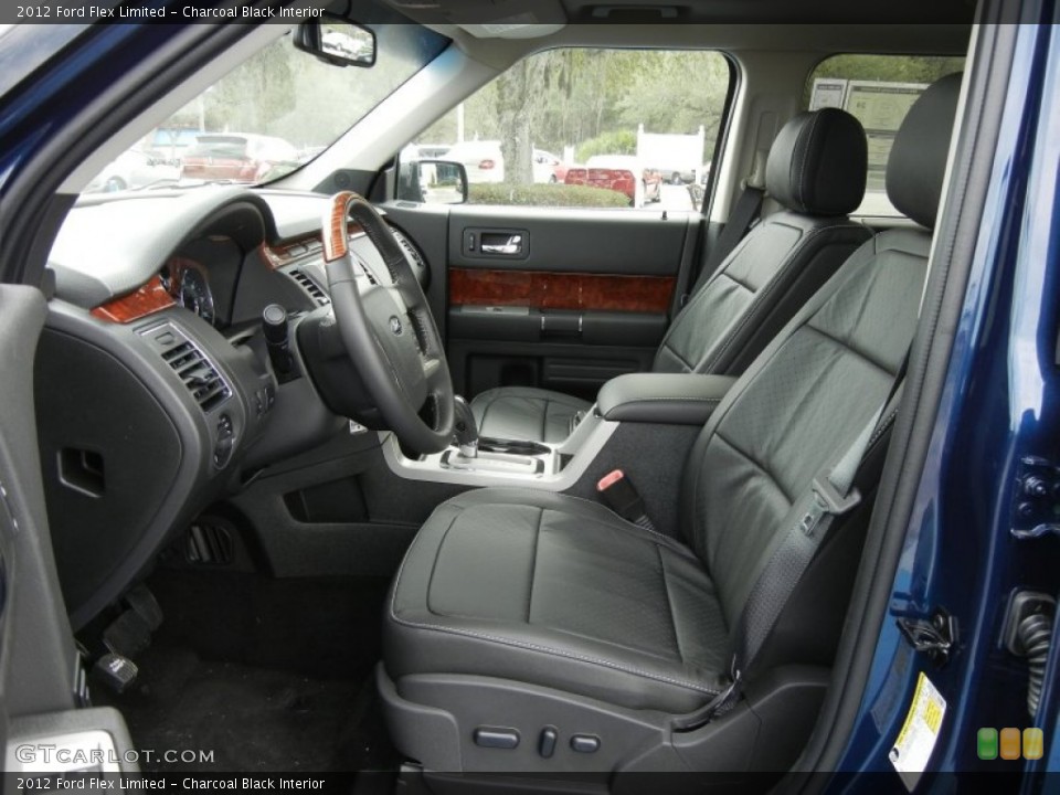 Charcoal Black Interior Photo for the 2012 Ford Flex Limited #61365939