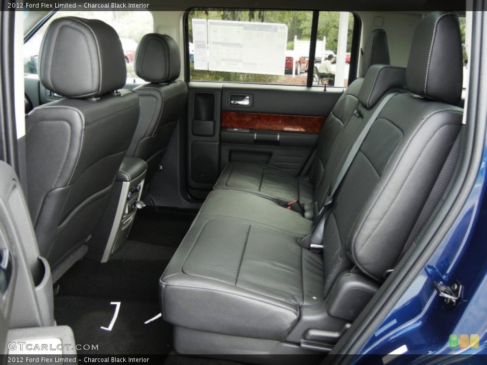 Charcoal Black Interior Rear Seat for the 2012 Ford Flex Limited #61365948