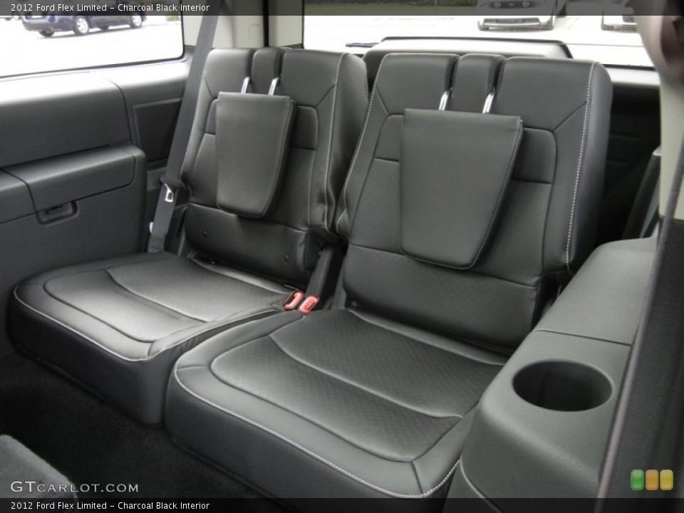 Charcoal Black Interior Rear Seat for the 2012 Ford Flex Limited #61365960
