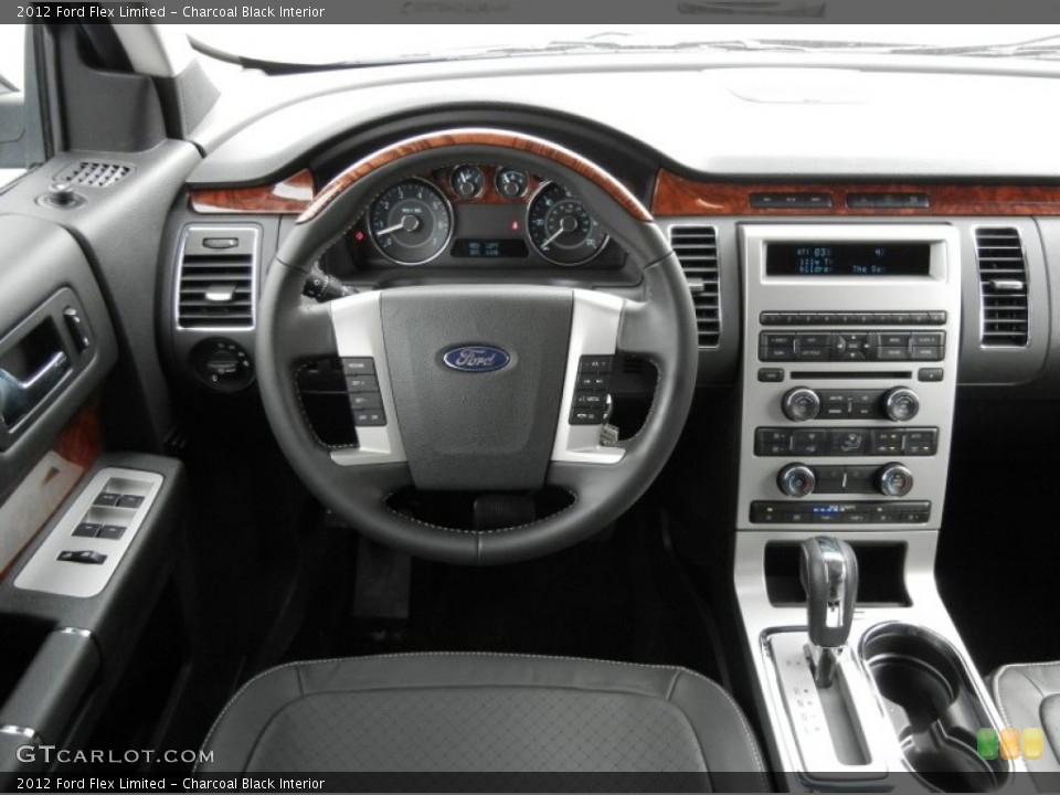 Charcoal Black Interior Dashboard for the 2012 Ford Flex Limited #61365984