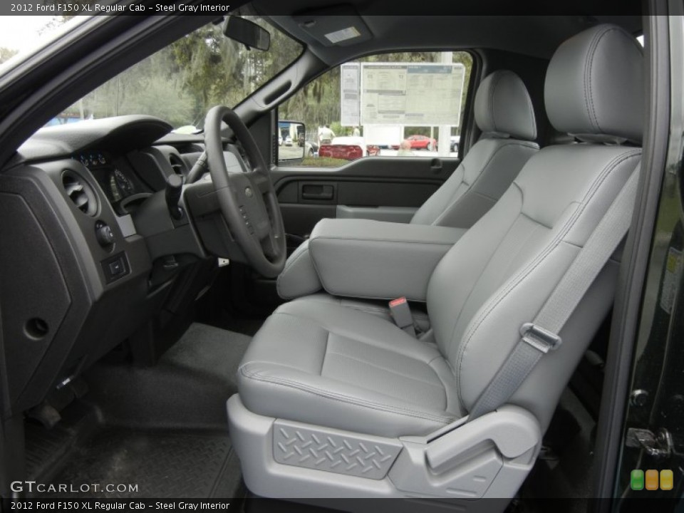 Steel Gray Interior Photo for the 2012 Ford F150 XL Regular Cab #61366581
