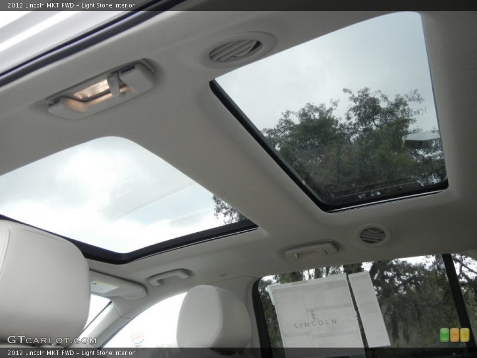 Light Stone Interior Sunroof for the 2012 Lincoln MKT FWD #61366825