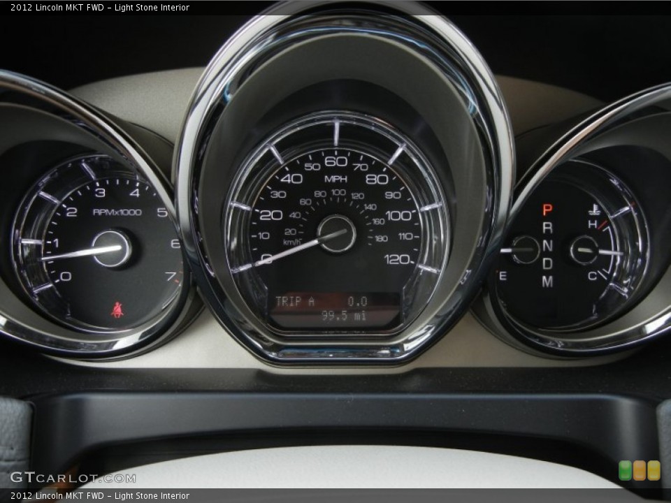 Light Stone Interior Gauges for the 2012 Lincoln MKT FWD #61366842