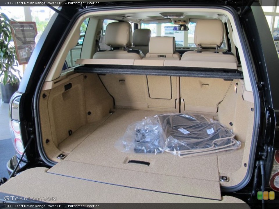 Parchment Interior Trunk for the 2012 Land Rover Range Rover HSE #61373104