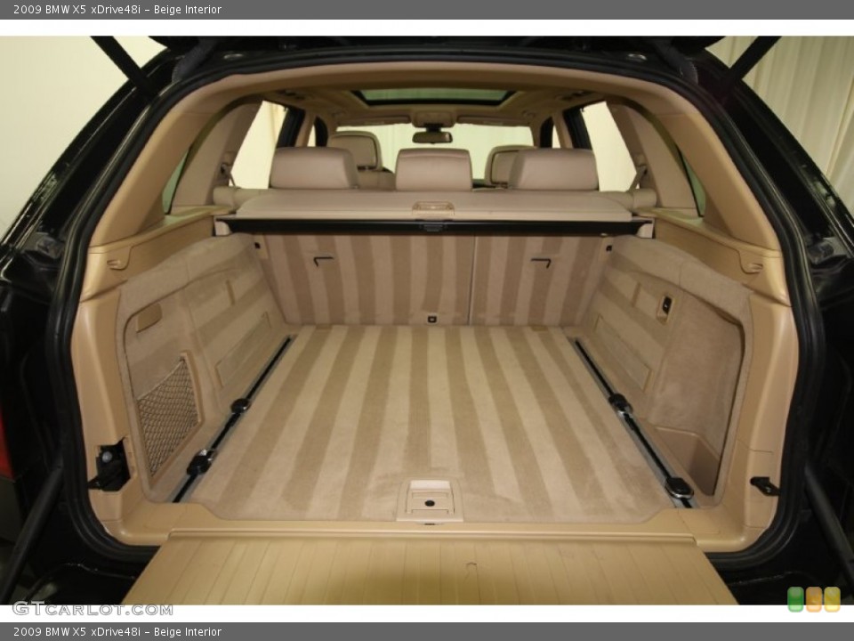 Beige 2009 BMW X5 Interiors