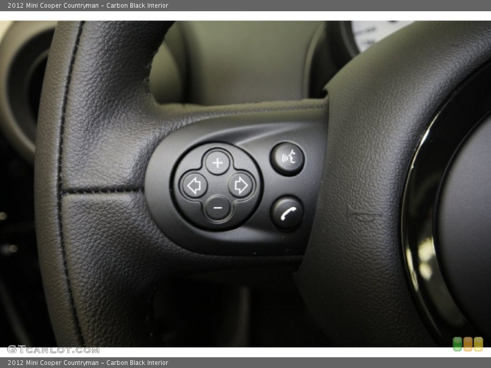 Carbon Black Interior Controls for the 2012 Mini Cooper Countryman #61374507
