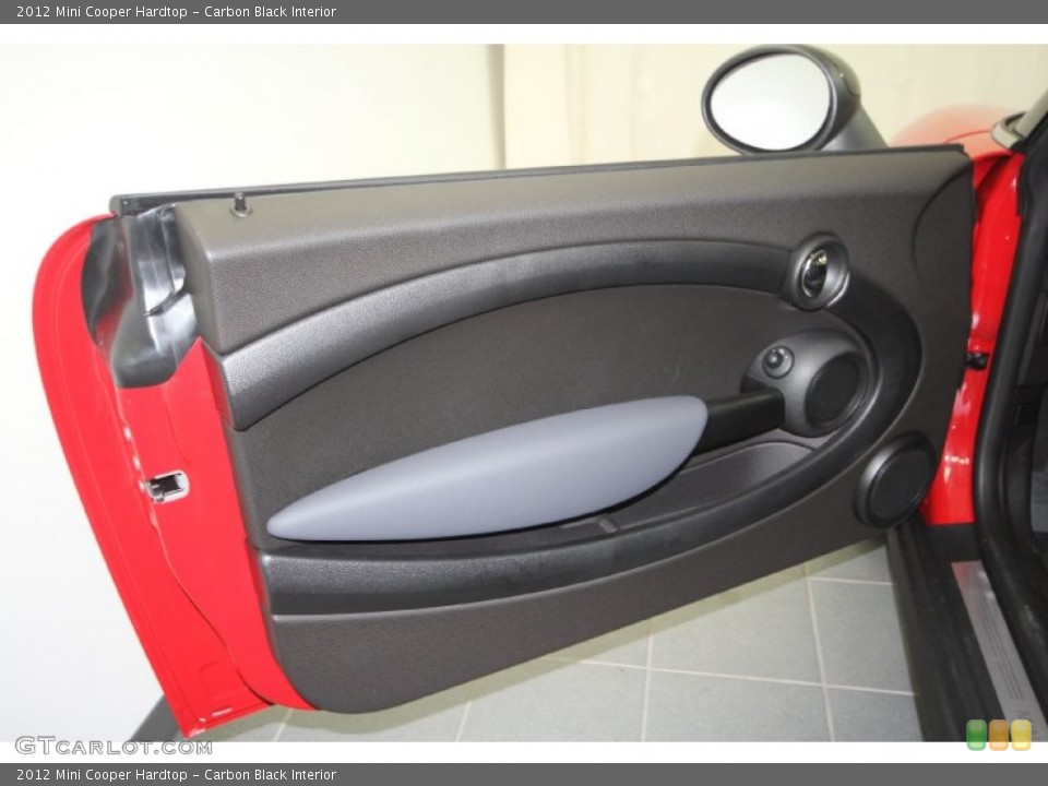 Carbon Black Interior Door Panel for the 2012 Mini Cooper Hardtop #61375470