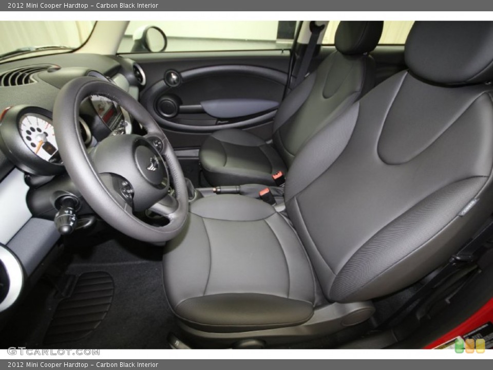 Carbon Black Interior Front Seat for the 2012 Mini Cooper Hardtop #61375575