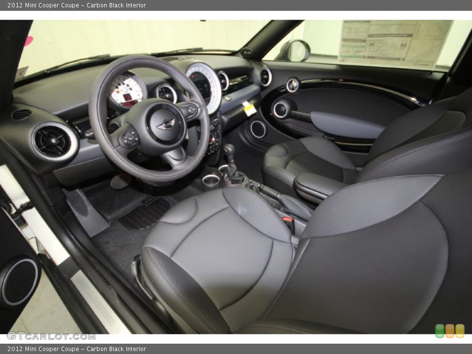 Carbon Black Interior Photo for the 2012 Mini Cooper Coupe #61375867