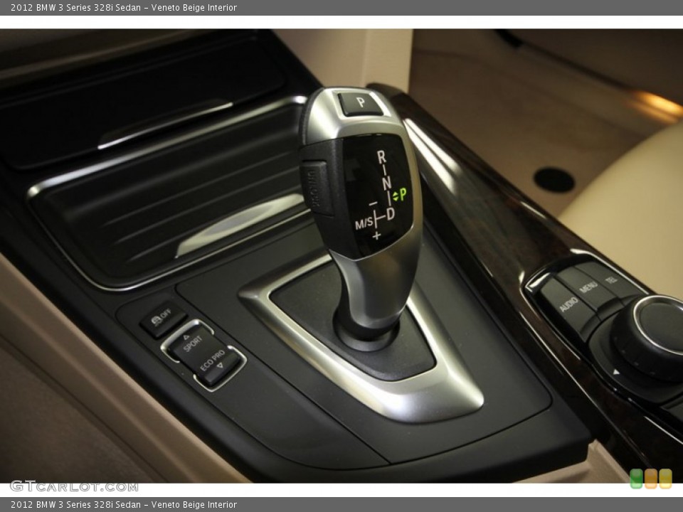 Veneto Beige Interior Transmission for the 2012 BMW 3 Series 328i Sedan #61376343