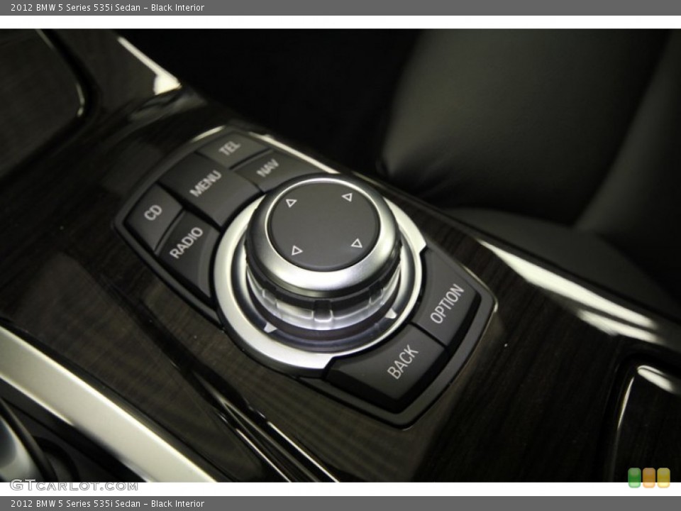 Black Interior Controls for the 2012 BMW 5 Series 535i Sedan #61379049