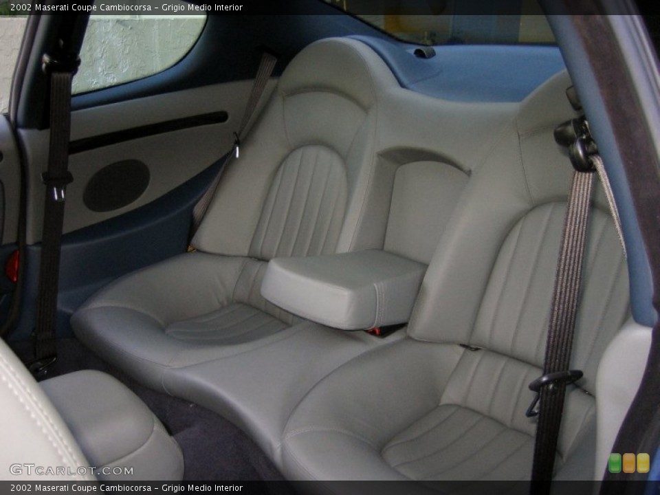 Grigio Medio Interior Rear Seat for the 2002 Maserati Coupe Cambiocorsa #61379247