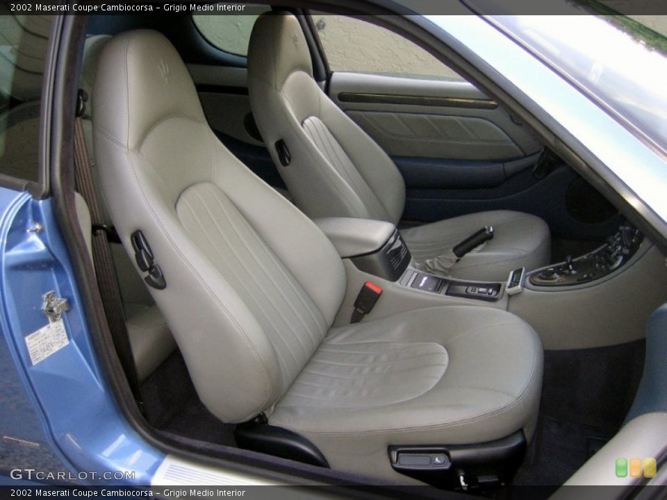 Grigio Medio 2002 Maserati Coupe Interiors