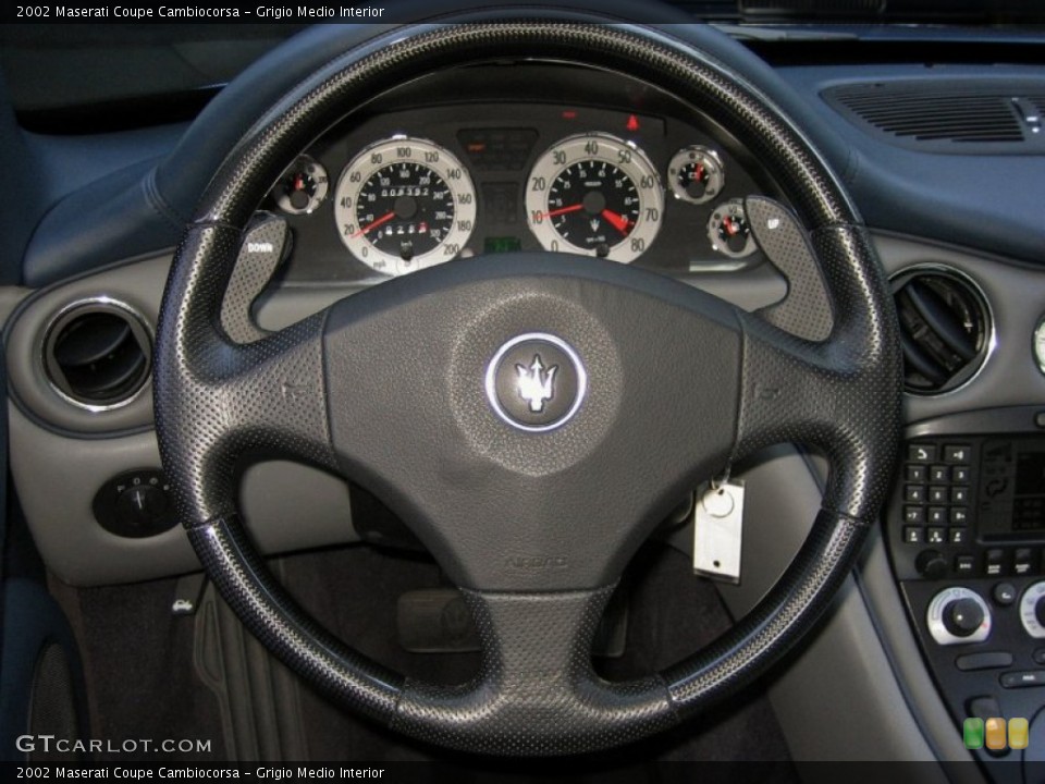Grigio Medio Interior Steering Wheel for the 2002 Maserati Coupe Cambiocorsa #61379329