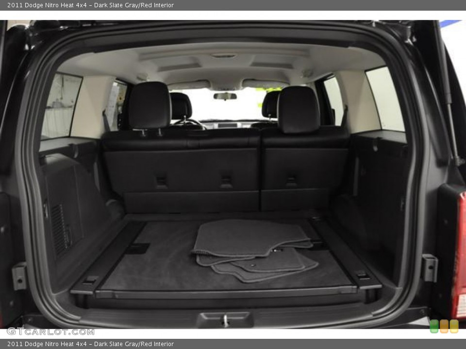Dark Slate Gray/Red Interior Trunk for the 2011 Dodge Nitro Heat 4x4 #61379796