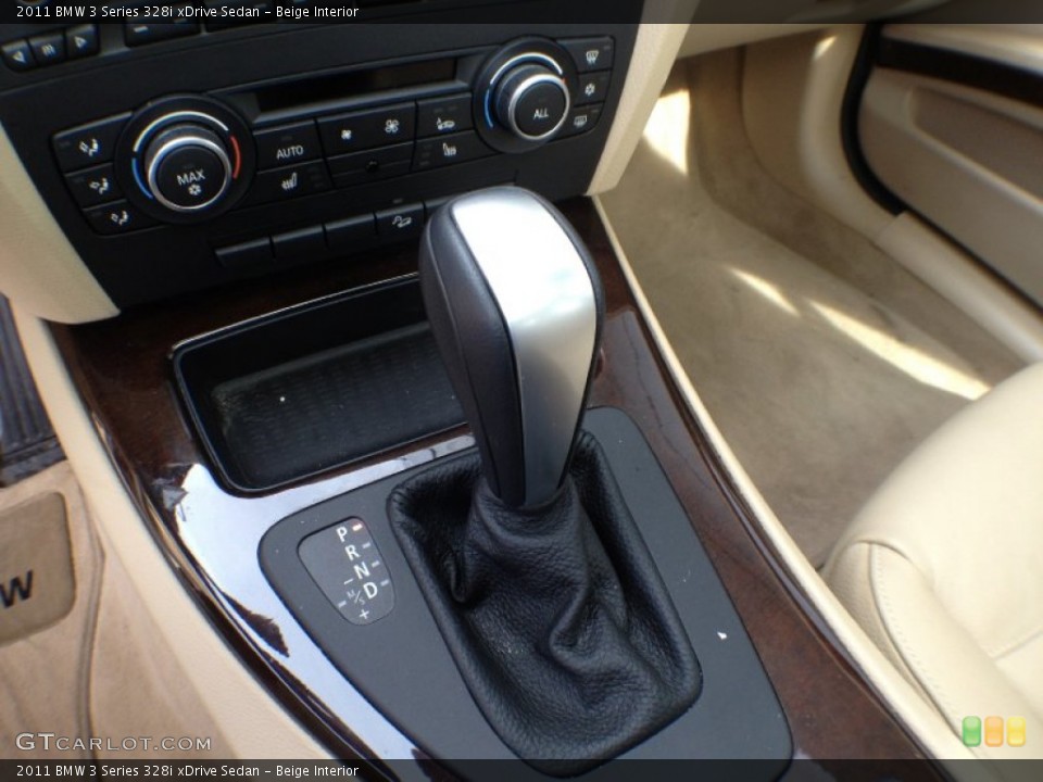 Beige Interior Transmission for the 2011 BMW 3 Series 328i xDrive Sedan #61380284