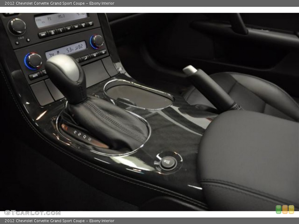 Ebony Interior Transmission for the 2012 Chevrolet Corvette Grand Sport Coupe #61380939