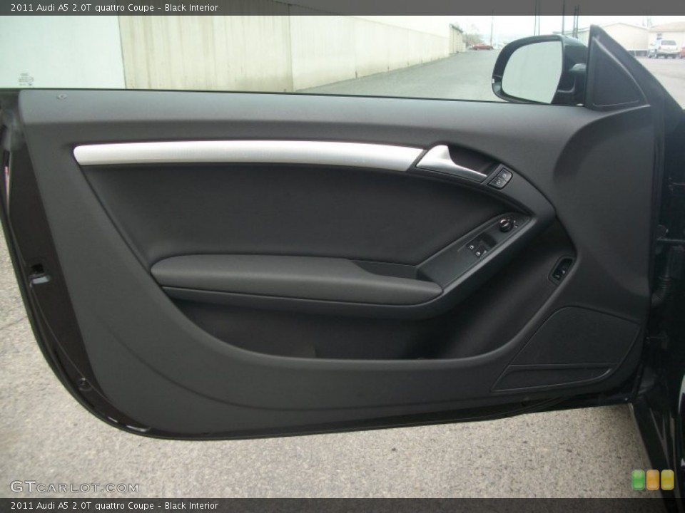 Black Interior Door Panel for the 2011 Audi A5 2.0T quattro Coupe #61381072