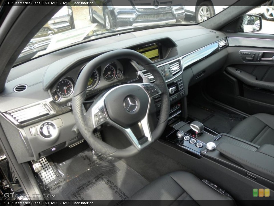 AMG Black Interior Photo for the 2012 Mercedes-Benz E 63 AMG #61384122