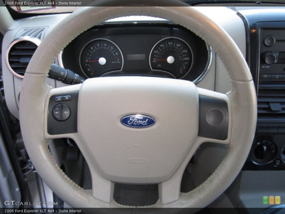 Stone Interior Steering Wheel for the 2006 Ford Explorer XLT 4x4 #61386627