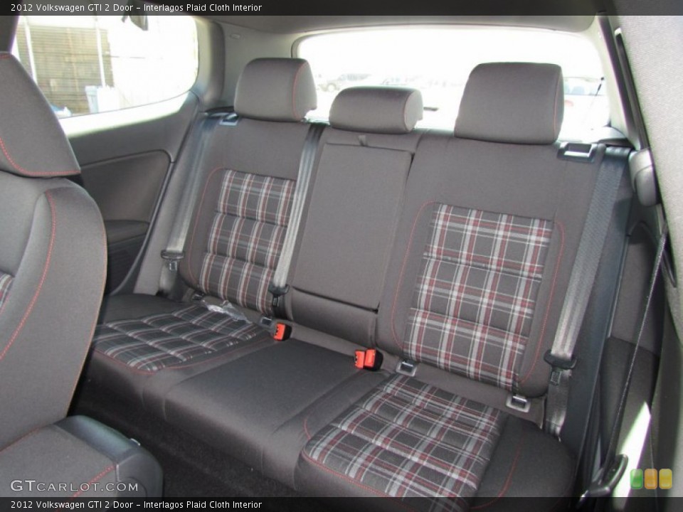 Interlagos Plaid Cloth Interior Photo for the 2012 Volkswagen GTI 2 Door #61387656