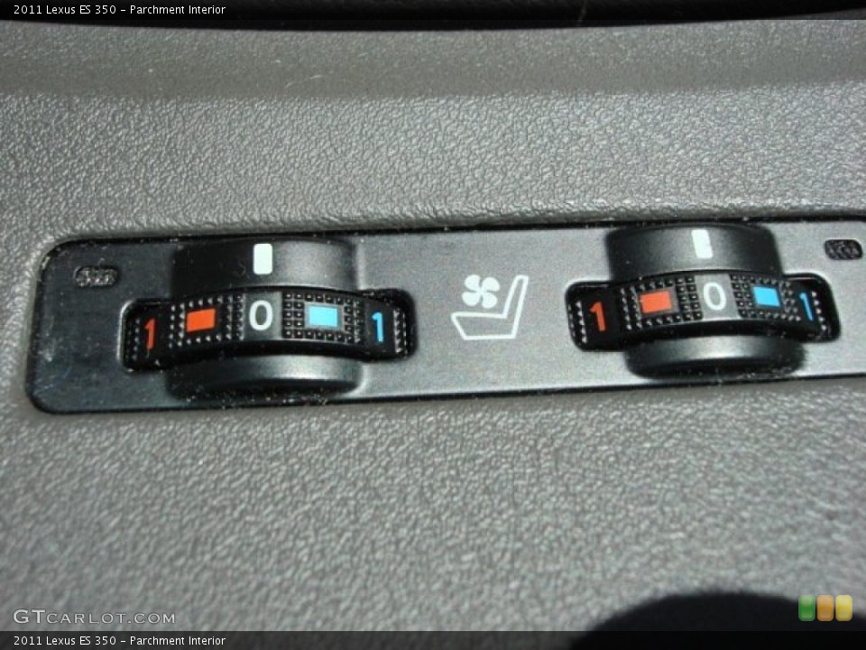 Parchment Interior Controls for the 2011 Lexus ES 350 #61388418