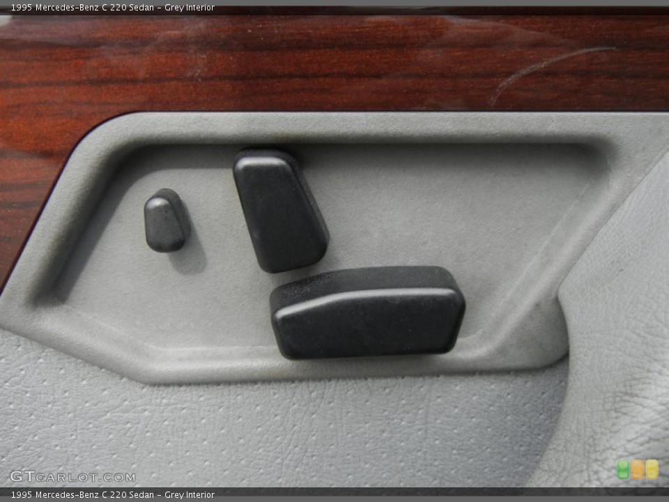 Grey Interior Controls for the 1995 Mercedes-Benz C 220 Sedan #61389267